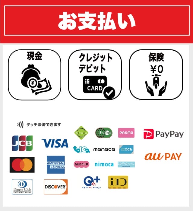 RESCUE-1のお支払い